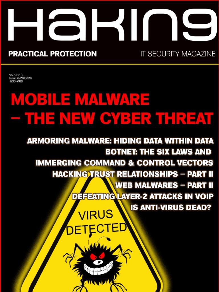 Mobile Malware The New Cyber Threat 08 2010 | PDF | Malware ...