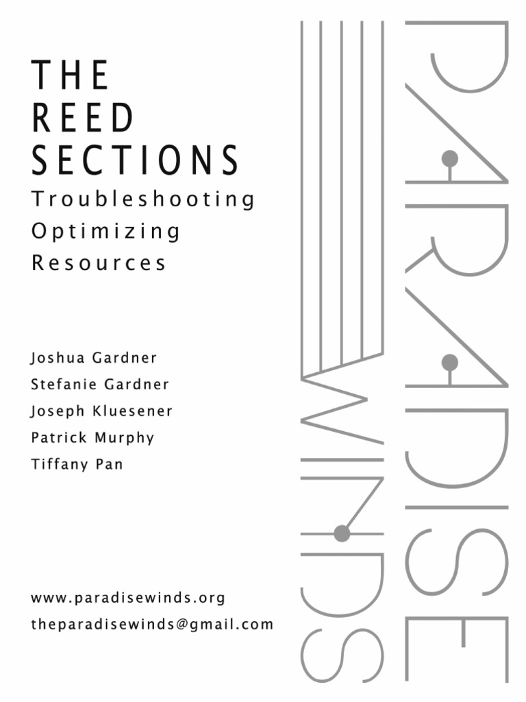 The Reed Sections - Complete | PDF | Clarinet | Saxophone