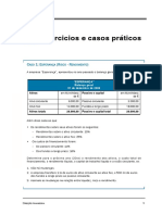 Exercícios de casos financeiros