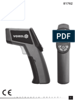 Manual Pirometro Vorel (10007976 - 1308)