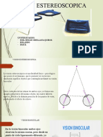 Visión estereoscópica en