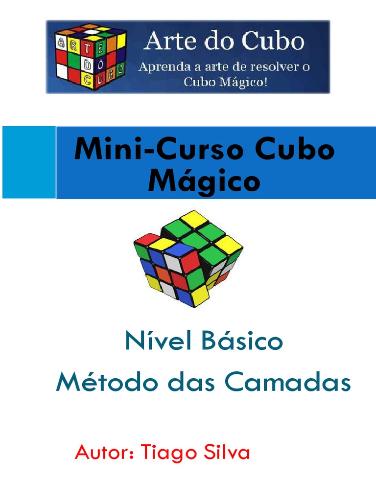 Como Resolver o Cubo Mágico-Método de Camadas, PDF, Cor