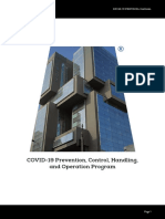 COVID-19 Prevention, Control, Handling, and Operation Program
