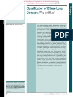 Classification of Diffuse Lung Diseases:: Why and How