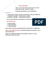 Types of Reasoning PDF