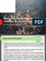 Principios Constitucionales y Control de Convencionalidad