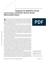 A Simplified Proposal To Redefine Acute Myocardial Infarction Versus Acute Myocardial Injury