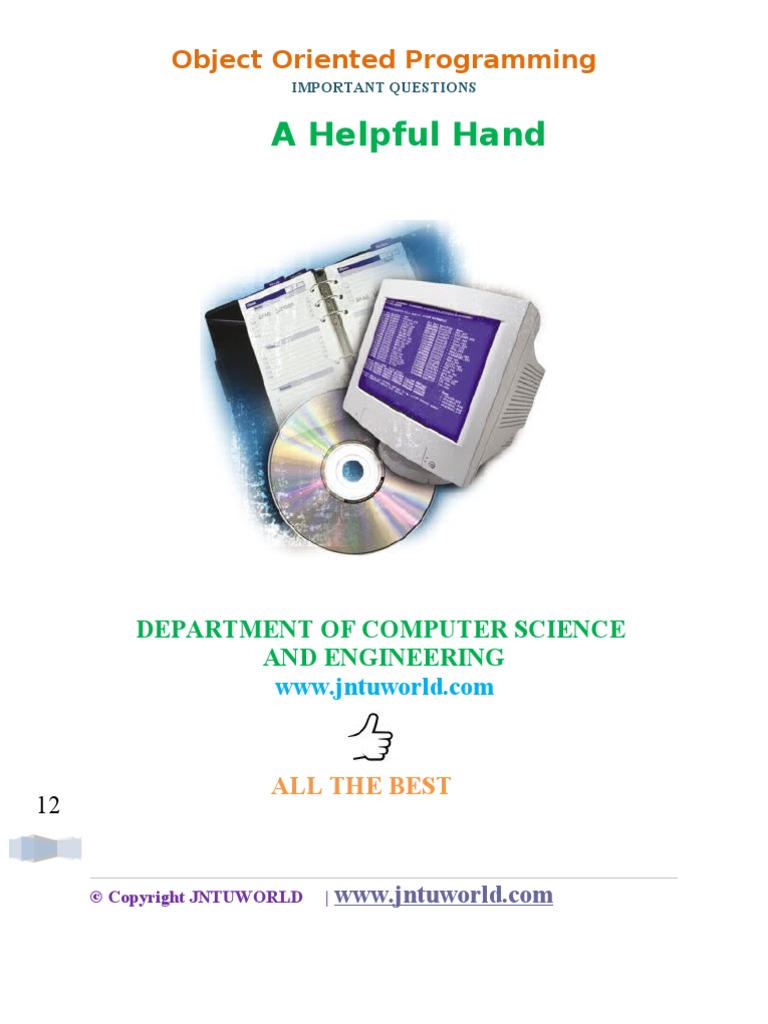 Java Important Questions Unit Wise Pdf Class Computer