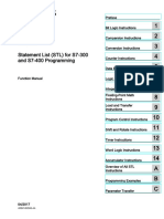 STEP 7 - Statement List for S7-300 and S7-400