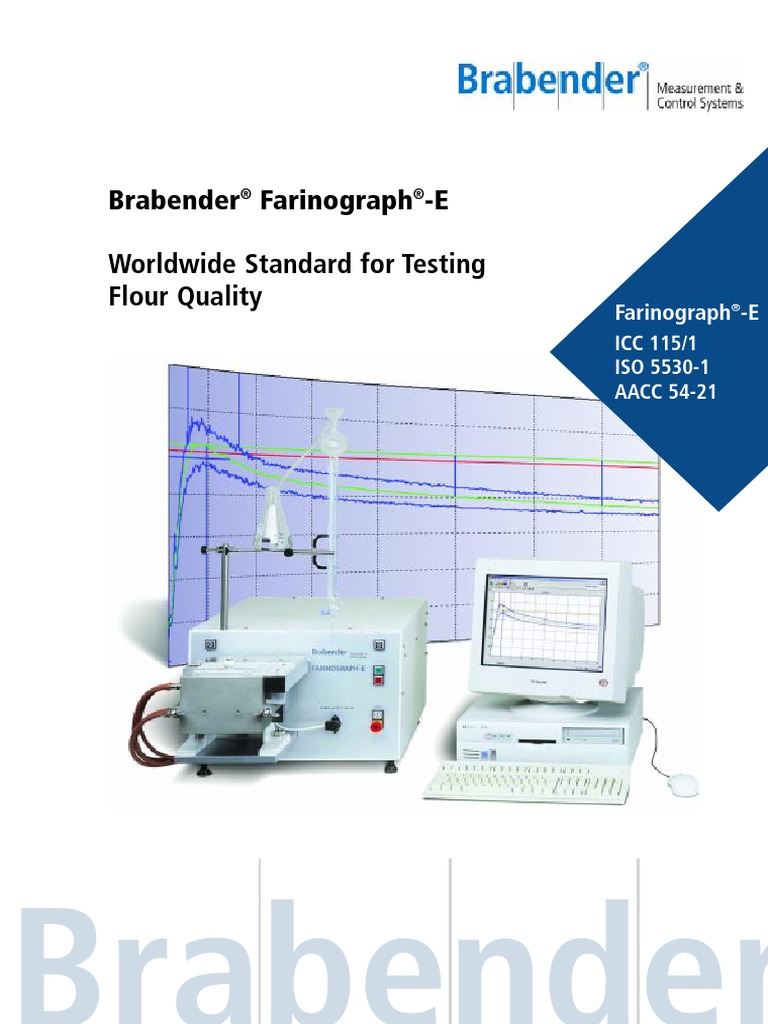 Brabender Brabender Farinograph E Worldwide Standard For Testing