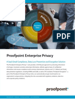 Data Sheet - Proofpoint Enterprise Privacy