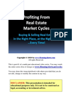 Profiting From RE Cycles