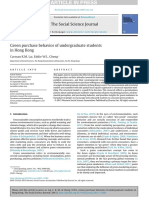 (TPB) Green Purchase Behavior of Undergraduate Students PDF