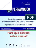 A pontuação na construção do texto..ppt