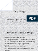 Drug Allergy: Penicillin, Aspirin and Sulfa Drugs