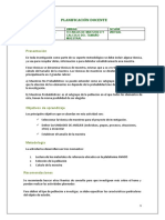 Planificación Docente Tema Técnicas de Muestreo