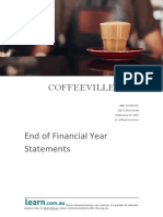 Coffeeville: End of Financial Year Statements