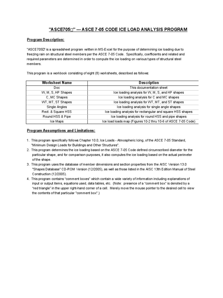 Ice Load Analysis for Structural Steel | PDF | Structural Steel | Ice