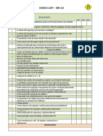 Checklist completo para inspeção de caldeiras NR-13