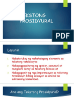 Tekstong Prosidyural