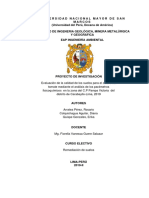 Evaluación de la calidad de los suelos para el cultivo del Solanum lycopersicum  mediante el análisis de los parámetros fisicoquímicos  en la zona del C.P Pampa Victoria  del distrito de Carabayllo-Lima, 2019 PDF