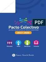 Pacto Colectivo Nacional de Chocolates 2017-2020