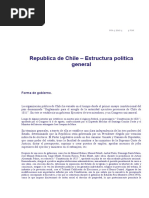 Poderes del Estado en Chile: Funciones y Representantes | PDF ...