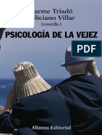 Traidó y Villar, Psicología de la vejez