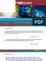 Formulación de Programas Lineales SEM 03