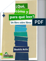 ACTIS Beatriz - Que como y para que leer Un libro sobre libros.pdf