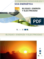 Transparencias de energías renovables y eficiencia energética