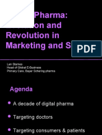 Digital Pharma: Evolution and Revolution in Marketing and Sales