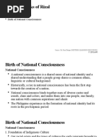 007 Birth of The National Conciousness