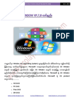 Window XP 7 8 Installation Guide (