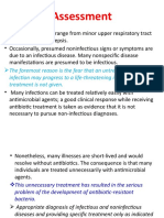 Assessment: Infection May Progress To A Life-Threatening Illness If Antibiotic Treatment Is Not Given