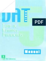 Manual DAT-5 (Tea Ediciones) PDF