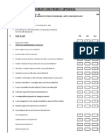 Checklist For Project Approval: A General Guidelines