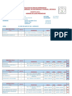 Horario 20192