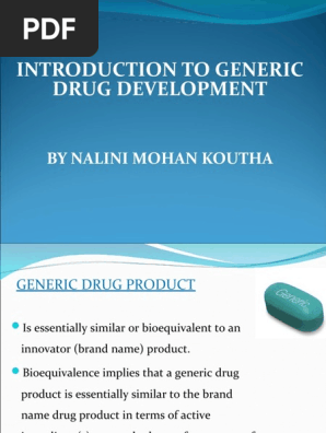 Generic drug Presentation.ppt