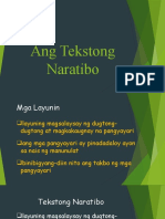 Tekstong Naratibo