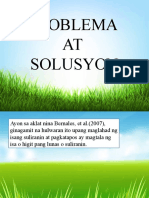 Problema at Solusyon