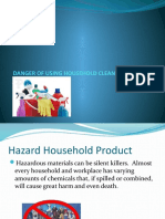 Danger of Using Cleaning Houhold Powerpoint