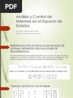Análisis y Control en el Espacio de Estados