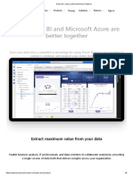 Power BI + Azure - Microsoft Power Platform