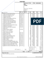 JKG Departmentstore Taxinvoice: Buyer Gomathi