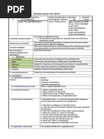 Detailed Lesson Plan (DLP) : Nowledge Kills Ttitude Alues