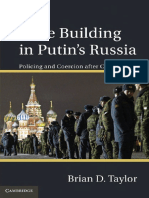 Brian D. Taylor - State Building in Putin's Russia - Policing and Coercion After Communism-Cambridge University Press (2011) PDF