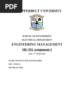 Management Assignment 1