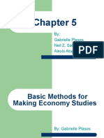 Basic Methods For Making Econmy Studies