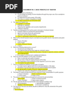 Assignment 1 Answer Key